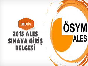 Ales Sonbahar Sınava Giriş Belgeleri Erişime Açıldı