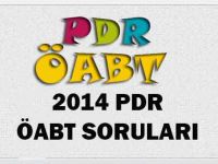 2014 KPSS Rehberlik ÖABT Soruları Açıklandı
