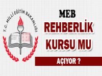 MEB, Yine Rehberlik Kursu Mu Açıyor?