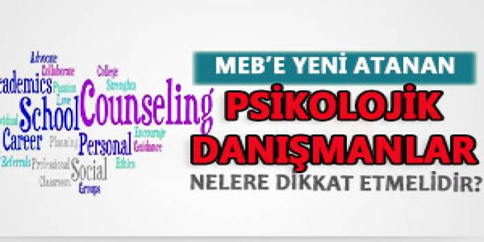 MEB'e Yeni Atanan Psikolojik Danışmanlar Nelere Dikkat Etmelidir?