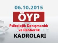 ÖYP PDR Kadroları -06.10.2015-