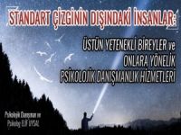 STANDART ÇİZGİNİN DIŞINDAKİ İNSANLAR: ÜSTÜN YETENEKLİ BİREYLER ve ONLARA YÖNELİK PSİKOLOJİK DANIŞMANLIK HİZMETLERİ