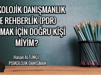 PDR OKUMAK İÇİN DOĞRU KİŞİ MİYİM?